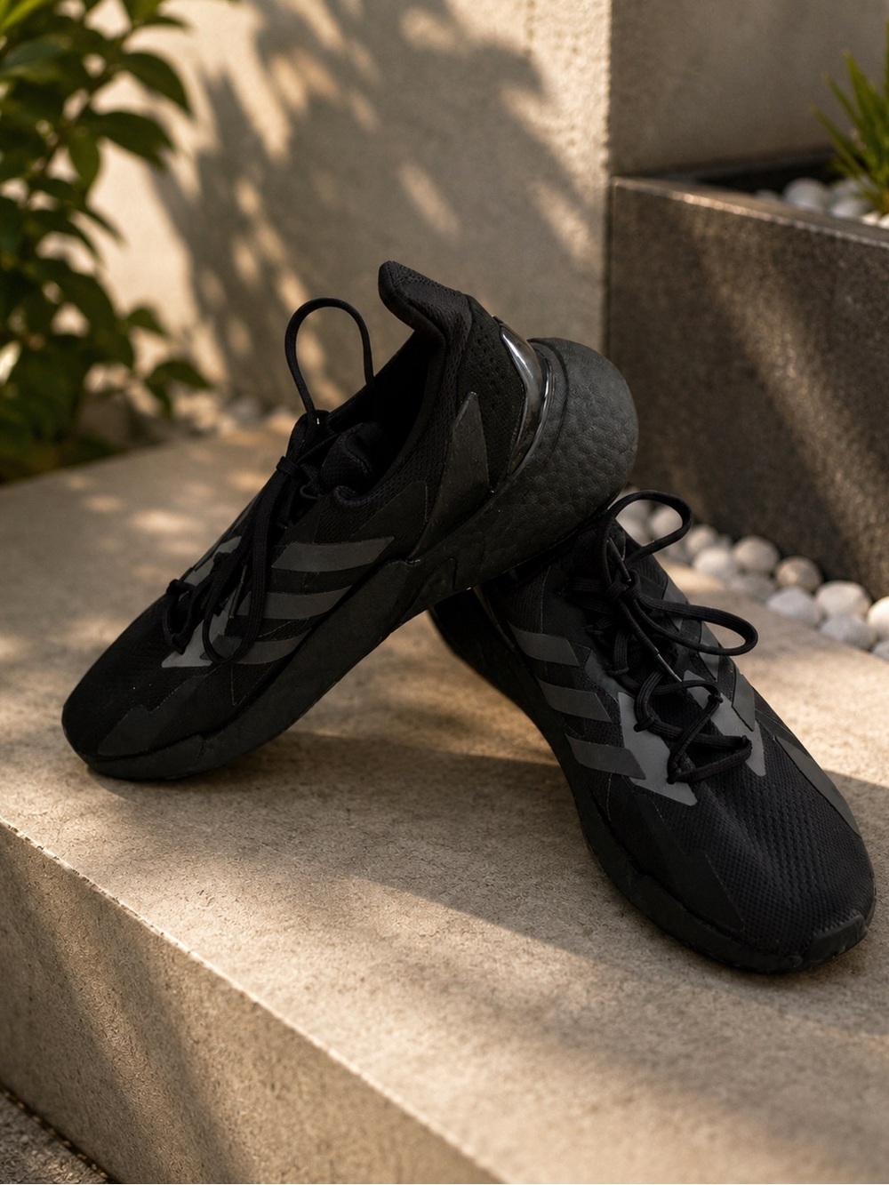 AdidasX9000 L4 Boost Men's Black Athletic Sneakers